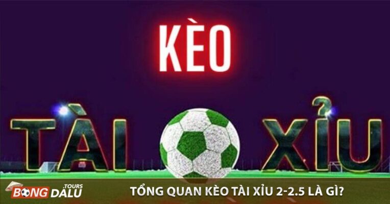 Tổng quan kèo tài xỉu 2-2.5 là gì?